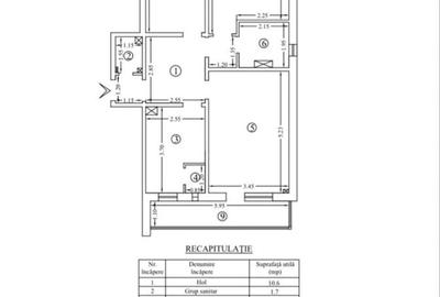 Apartament cu 3 camere decomandat în Dacia - 2