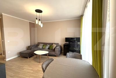 Apartament cu 2 camere semidecomandat, mobilat în Andrei Mureșanu