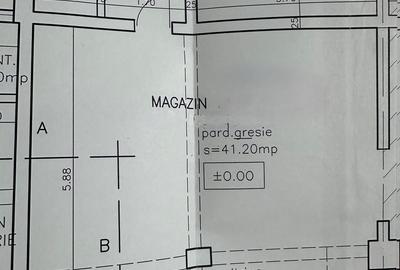 Spațiu comercial, de 55 mp, în Podu Roș