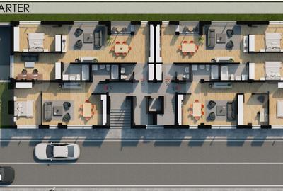 Apartament cu 2 camere în Calea Moldovei