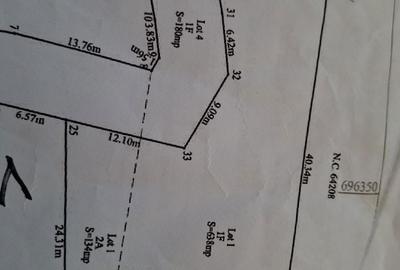 Teren de 772 mp, în Exterior Vest