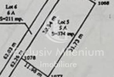 Teren Construcții intravilan de 374 mp, în Berceni