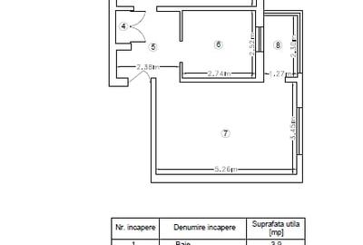 Apartament cu 2 camere decomandat în Nicolina - 8