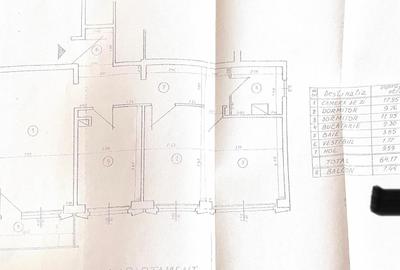 Apartament cu 3 camere în Drumul Taberei