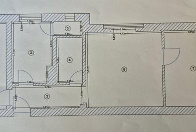 Apartament cu 3 camere semidecomandat în Lazaret - 7