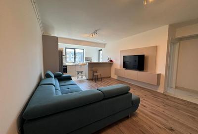 Apartament cu 2 camere semidecomandat, mobilat în Vișani