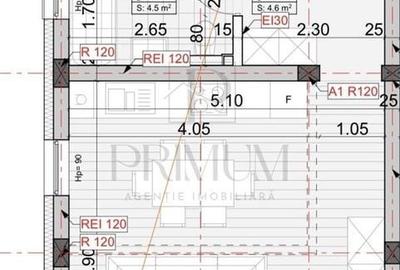Apartament cu 2 camere în Central