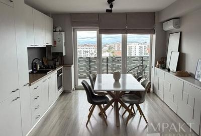 Apartament cu 3 camere semidecomandat, mobilat în Mărăști
