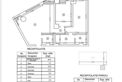 Apartament cu 3 camere decomandat, mobilat în Tătărași - 19
