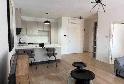 Apartament cu 2 camere semidecomandat, mobilat în Domenii