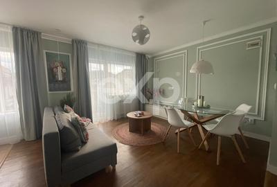 Apartament cu 2 camere semidecomandat, mobilat în Florești