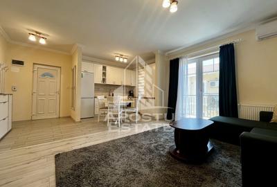 Apartament cu 2 camere semidecomandat, mobilat în Giroc