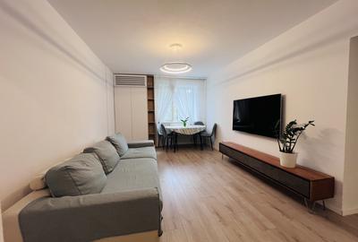 Apartament cu 3 camere semidecomandat, mobilat în Parcul Circului