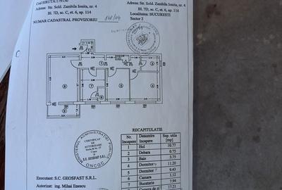 Apartament cu 3 camere decomandat în Pantelimon