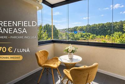 Apartament cu 3 camere semidecomandat în Băneasa