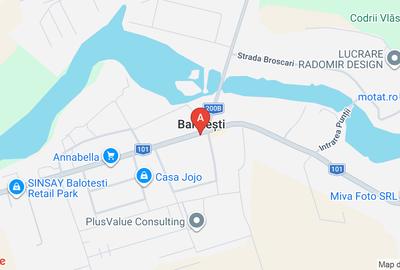 Teren Construcții intravilan de 500 mp, în Balotești