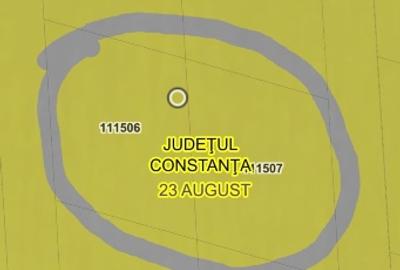 Teren agricol extravilan de 818 mp, în 23 August - 3