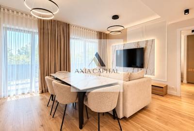 Apartament cu 3 camere decomandat, mobilat în Băneasa