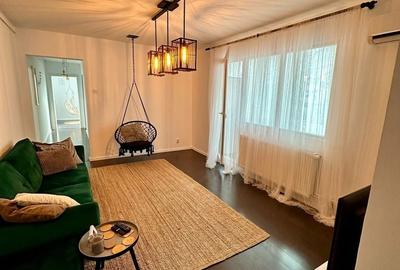 Apartament cu 3 camere semidecomandat, mobilat în Gorjului