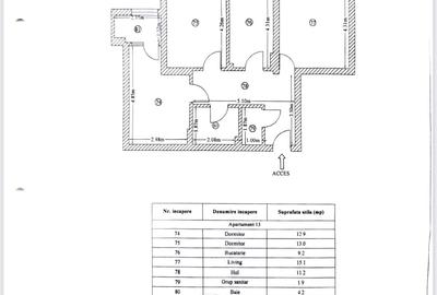 Apartament cu 3 camere decomandat în Drumul Taberei