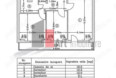 Apartament cu 3 camere decomandat în Lacul Tei