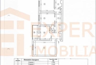 Apartament cu 3 camere decomandat, mobilat în Tomis III - 3