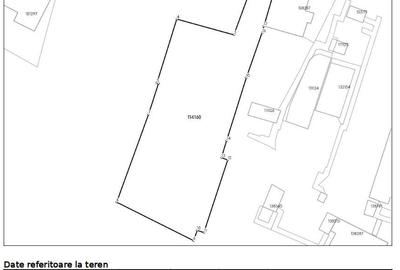 Teren de 770 mp, în Exterior Vest