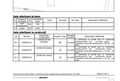 Teren de 2400 mp, în Mihail Kogălniceanu