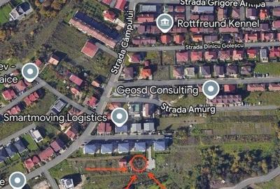 Teren Construcții intravilan de 333 mp, în Câmpului - 1