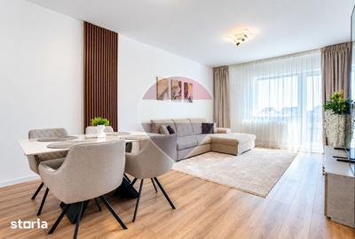 Apartament cu 2 camere, mobilat în Tractorul