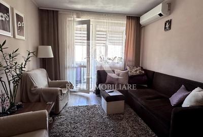 Apartament cu 3 camere semidecomandat, mobilat în Central