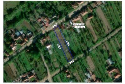 Teren Construcții intravilan de 1153 mp, în Mizieș