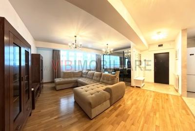 Apartament cu 3 camere semidecomandat, mobilat în Arcul de Triumf