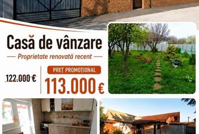 Casă cu 3 camere în Bujac - 8