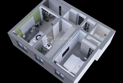 Apartament cu 2 camere decomandat în Central - 13
