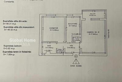 Apartament cu 2 camere decomandat în Nord - 5