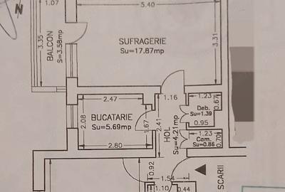 Apartament cu 2 camere decomandat în ICIL