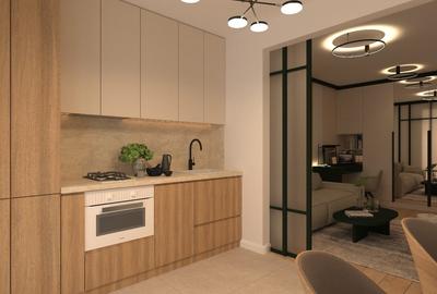 Apartament cu 2 camere semidecomandat, mobilat în Theodor Pallady