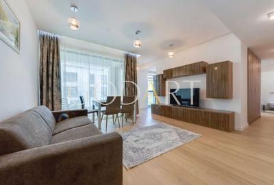 Apartament cu 2 camere decomandat, mobilat în Herăstrău
