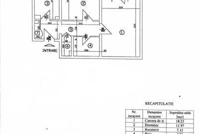 Apartament cu 2 camere decomandat în Rahova