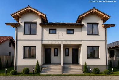 Duplex cu 4 camere cu Canalizare în Moșnița Nouă