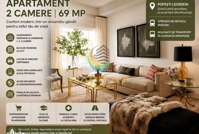 Apartament cu 2 camere în Central