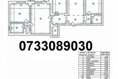 Apartament cu 4 camere semidecomandat în Tudor Vladimirescu - 1