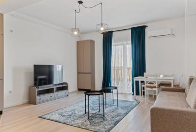 Apartament cu 2 camere semidecomandat, mobilat în Ștefăneștii de Jos