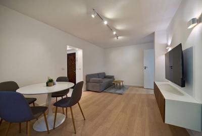 Apartament cu 2 camere semidecomandat, mobilat în Floreasca