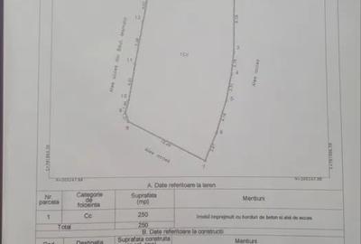 Teren Construcții intravilan de 250 mp, în Central - 7