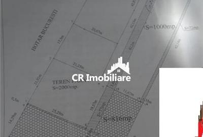 Teren intravilan de 1250 mp, în Central