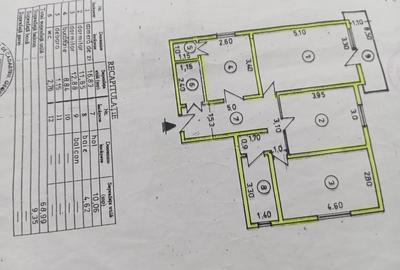 Apartament cu 3 camere decomandat în Unirea