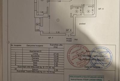 Apartament cu 3 camere decomandat în Central - 1