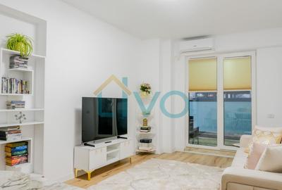 Apartament cu 2 camere decomandat, mobilat în Parcul Carol